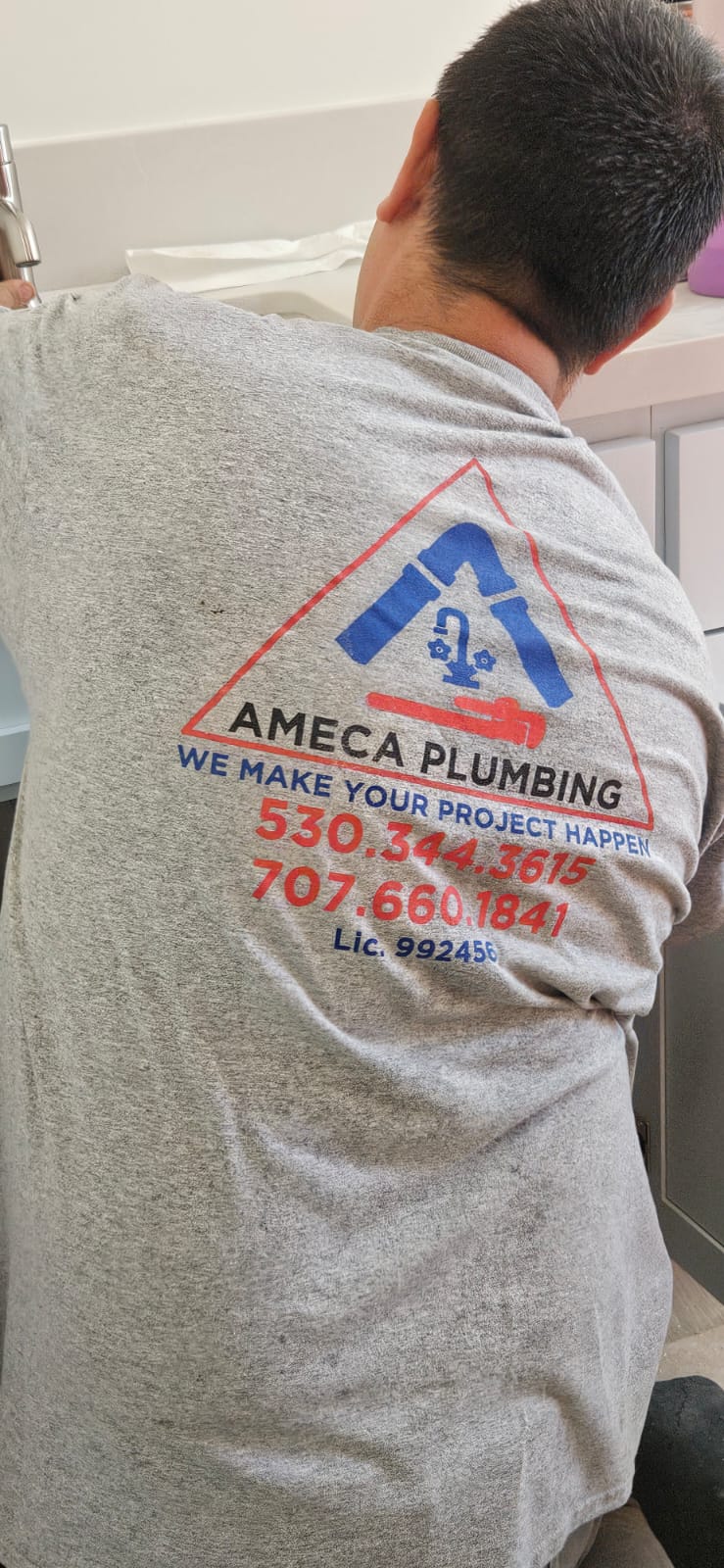 Completed plumbing job by Ameca Plumbing — photo 36